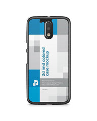 Moto G4 Plus 2d IMD Colored Mobile Case Design Mockup 2016