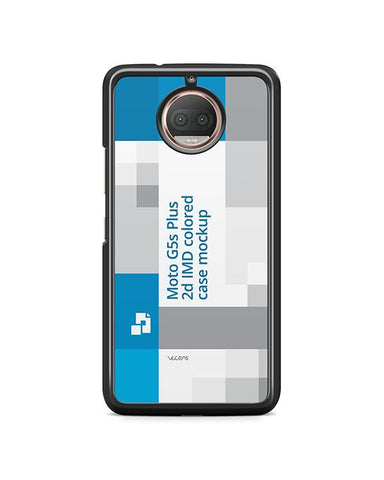 Motorola Moto G5s Plus 2d PC Colored Mobile Case Design Mockup 2017