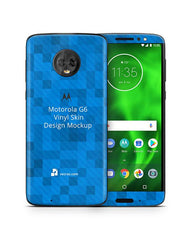 Motorola G6 Vinyl Skin Design Mockup 2018
