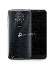 Motorola G6 Play UV TPU Clear Case Design Mockup 2018