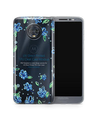 Moto G6 Plus UV TPU Clear Case Design Mockup 2018