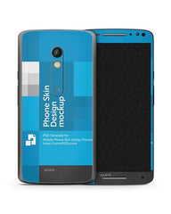 Moto X Play Mobile Skin Design Template