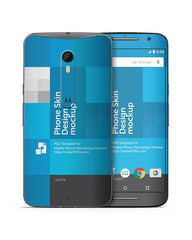 Moto X Style Mobile Skin Design Template