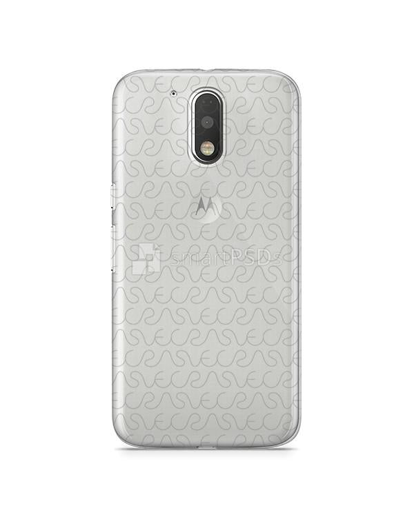 Motorola Moto G4 Plus 3d Crystal Mobile Case Design Mockup 2016