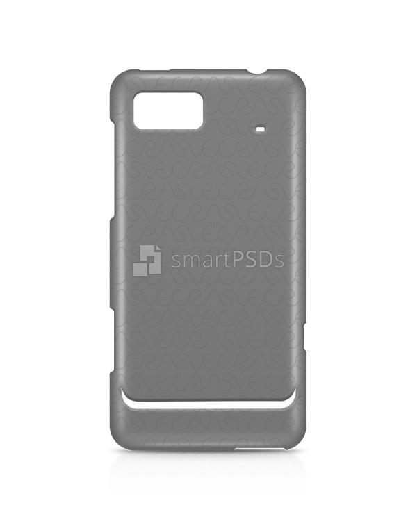 Motorola Motoluxe XT615 3d IMD Mobile Case Design Mockup 2012