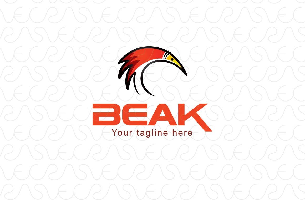Beak - Abstract Bird Stock Logo Template