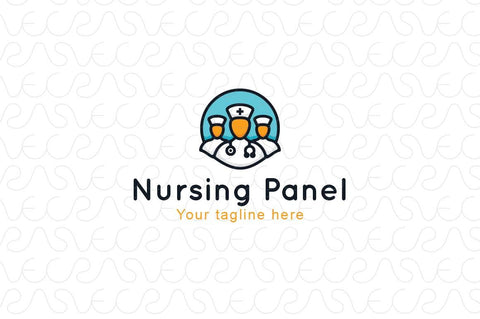 Nursing Panel - Medical Faculty Stock Logo Template