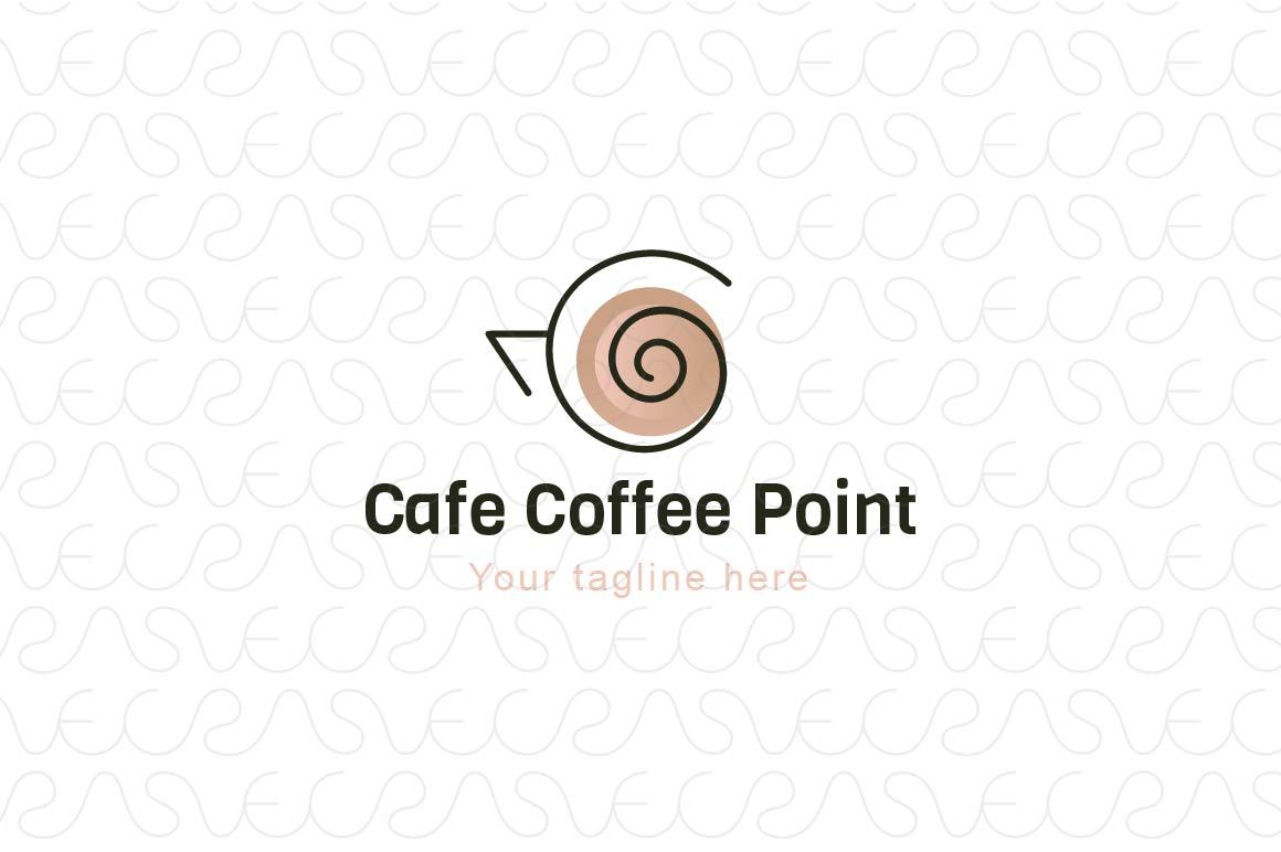 Cafe Coffee Point - Stock Logo Template