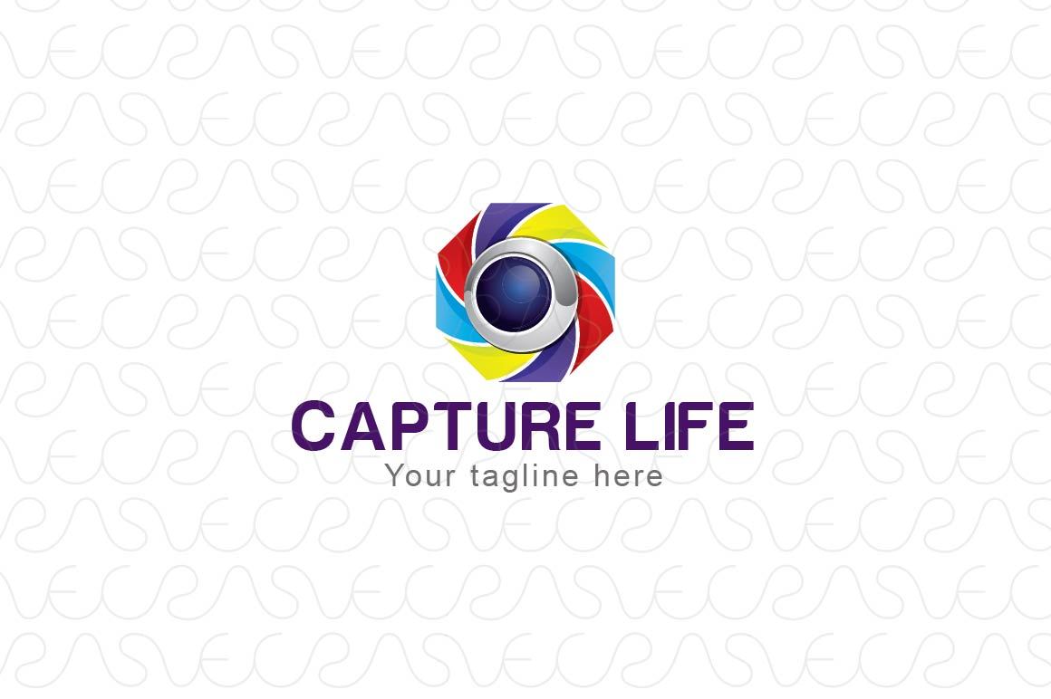 Capture Life - Photography Studio Stock Logo Template
