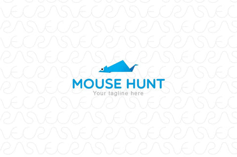Mouse Hunt - Abstract Animal Stock Logo Template
