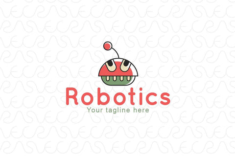 Robotics - Cute Illustrative Technical Gadget Stock Logo Template