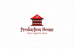 Production House - Creative Abstract Stock Logo Template for Photography Studio