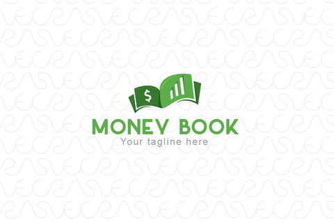 Money Book Stock Logo Template