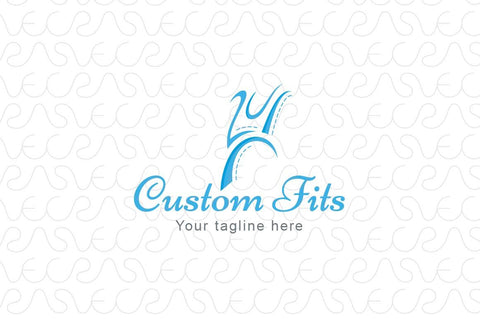 Custom Fits - Tailoring & Boutique Stock Logo Template