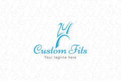 Custom Fits - Tailoring & Boutique Stock Logo Template
