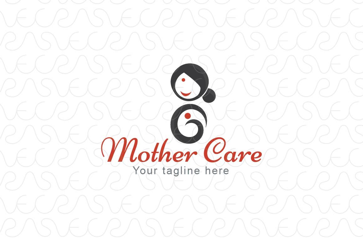Mother Care Stock Logo Template