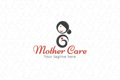 Mother Care Stock Logo Template