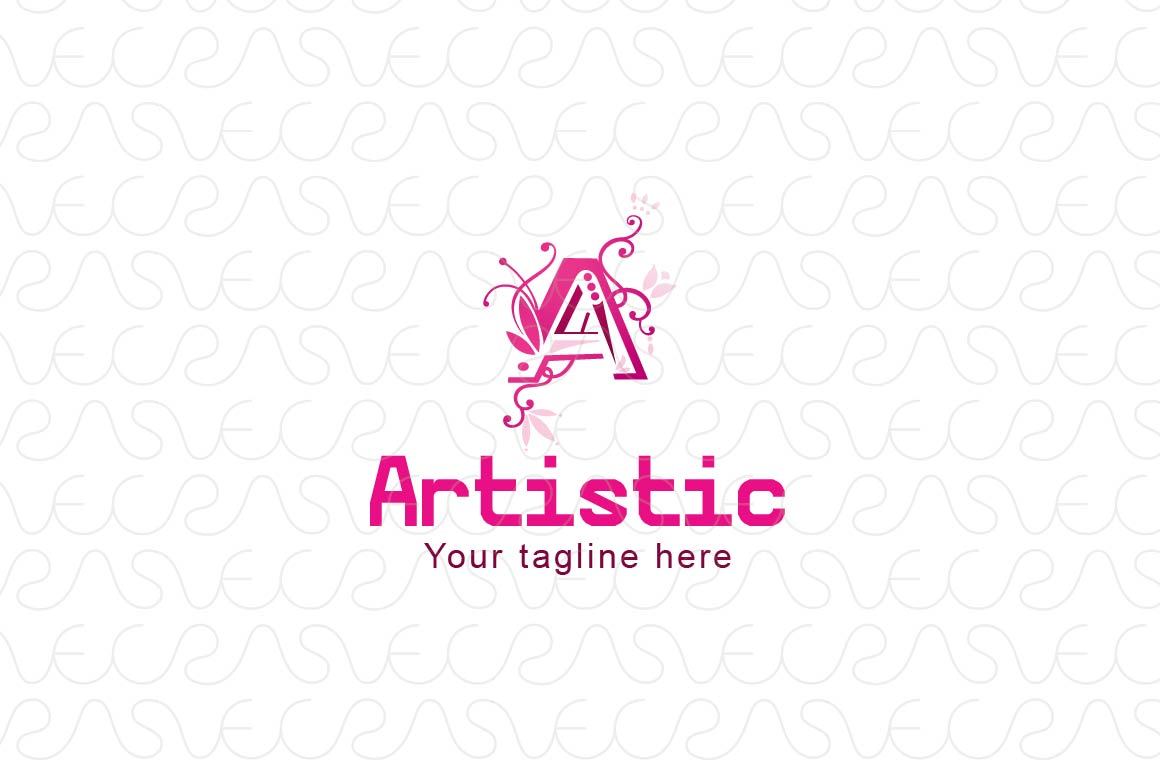Artistic - Alphabetical Letter "A" Stock Logo Template