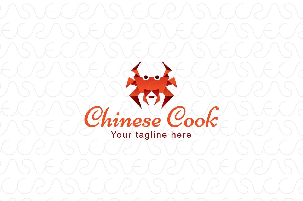 Chinese Cook - Sea Food Logo Design