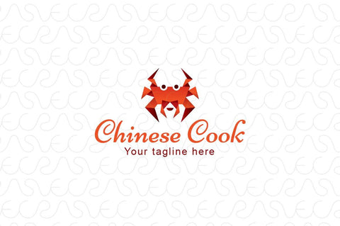 Chinese Cook - Sea Food Logo Design