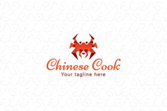 Chinese Cook - Sea Food Logo Design
