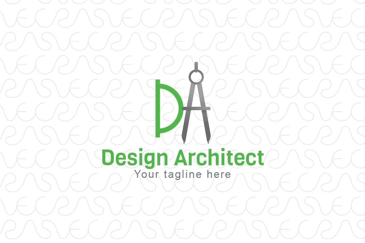 Design Architect - Alphabetic Monogram Stock Logo Template