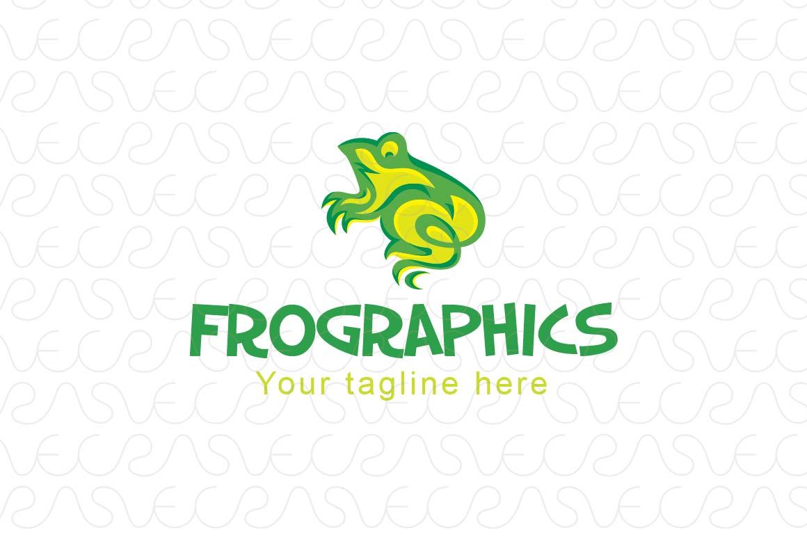 Frographics - Creative Stock Logo Template of Amphibian Animal