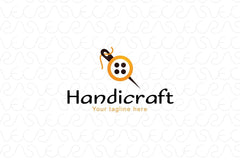Handicraft - Tailoring Logo Design Template