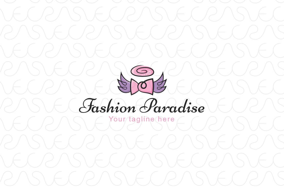 Fashion Paradise - Fancy Apparel Store Stock Logo Template