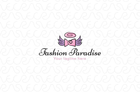 Fashion Paradise - Fancy Apparel Store Stock Logo Template