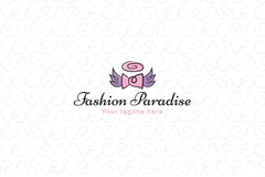 Fashion Paradise - Fancy Apparel Store Stock Logo Template