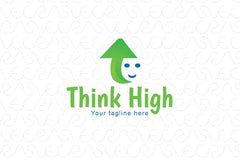 Think High - Iconic Stock Logo Template