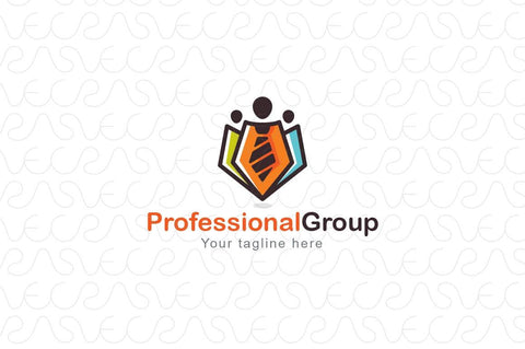 Professional Group - Official Community Stock Logo Template for Business & Corporate Fields