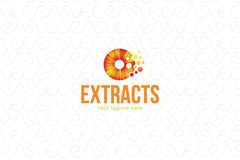 Extracts - Unprocessed Food & Drinks Stock Logo Template