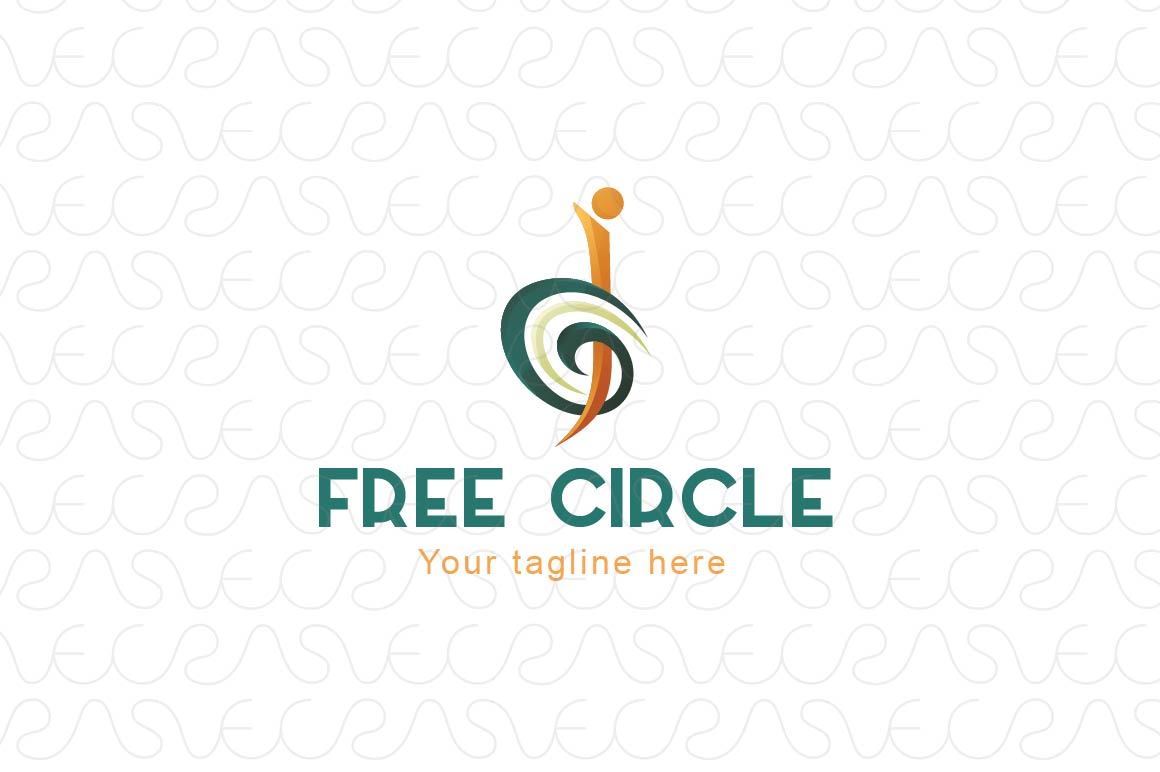 Free Circle - Figurative Stock Logo Template for Entertainment & Creative Field