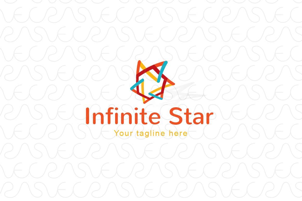 Infinite Star - Abstract Geometrical Design Stock Logo Template