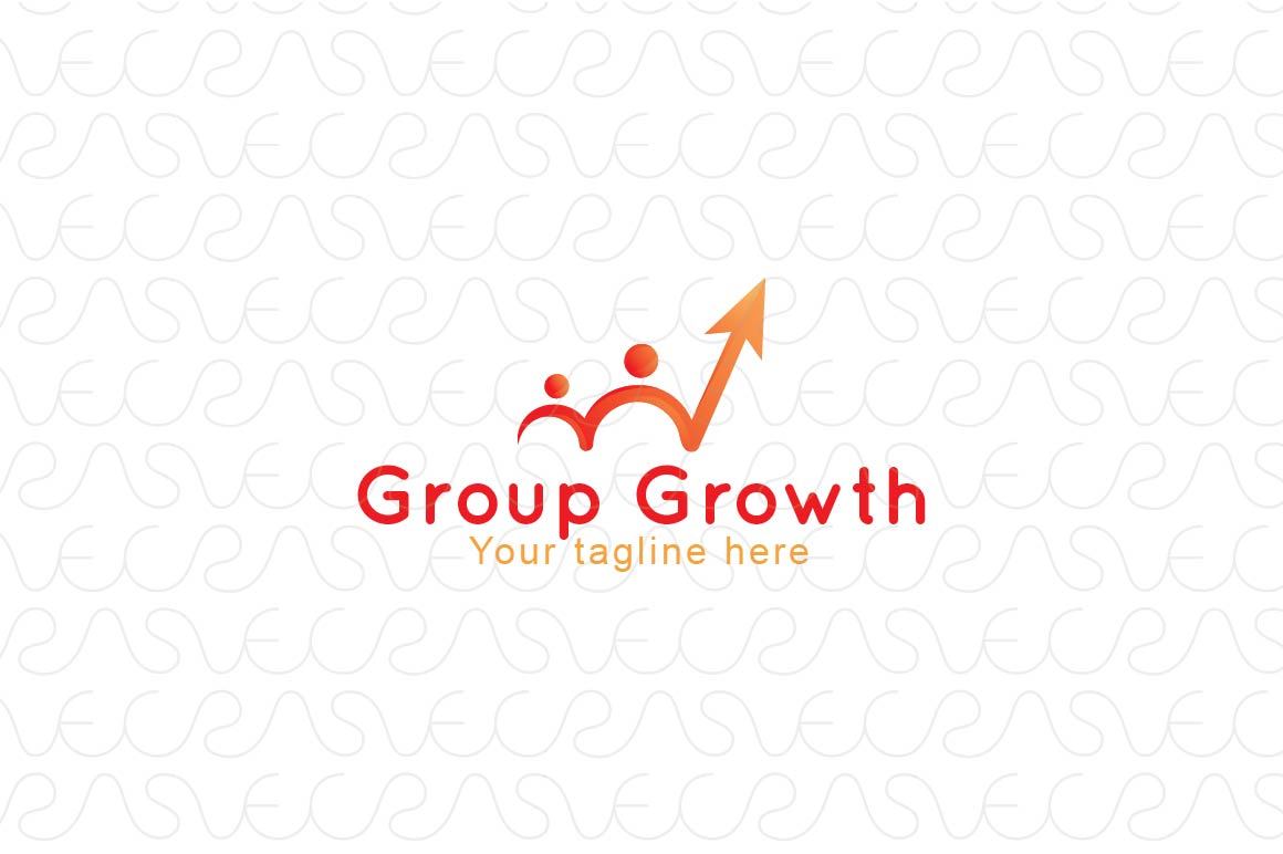 Group Growth - Business & Success Iconic Stock Logo Design