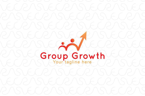 Group Growth - Business & Success Iconic Stock Logo Design