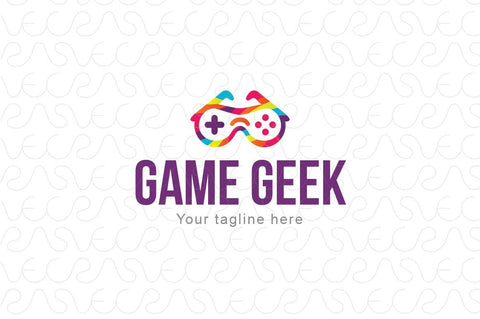 Game Geek - 3D Gaming Stock Logo Template for Blogs & Gadgets