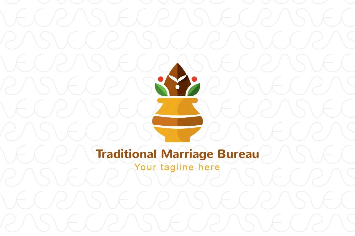 Traditional Marriage Bureau - Matrimony Logo Design