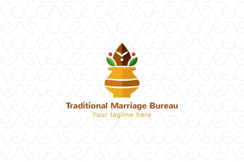 Traditional Marriage Bureau - Matrimony Logo Design