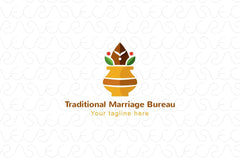 Traditional Marriage Bureau - Matrimony Logo Design