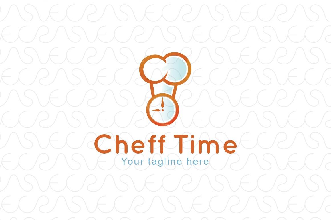 Chef Time - Food Channel Stock Logo Design Template