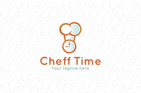 Chef Time - Food Channel Stock Logo Design Template