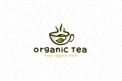 Organic Tea - Natural Drink Logo Design