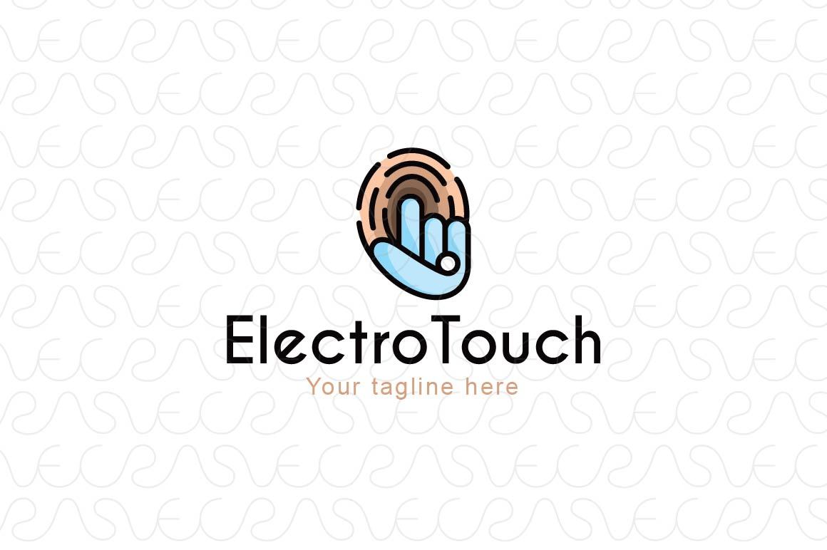 Electro Touch - High Tech Security Solutions Stock Logo Template