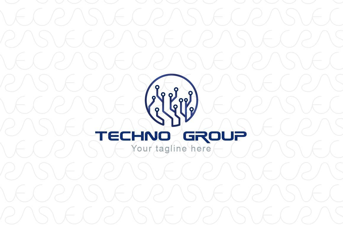 Techno Group - Technology & Science Abstract Stock Logo Template