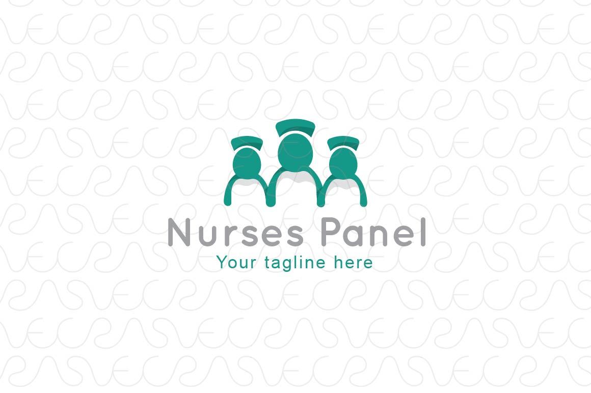 Nursing Panel - Medical Faculty Group Stock Logo Template