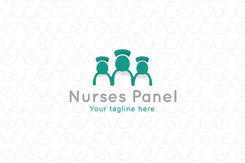 Nursing Panel - Medical Faculty Group Stock Logo Template