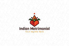 Indian Matrimonial Services - Marriage Bureau Logo